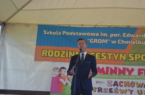 Otwarcie boiska sportowego w Chmielku - 27 maja 2018r.